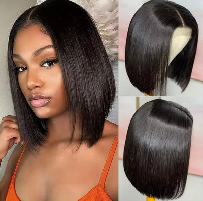 Glueless Wig 5x5 4x4 Straight Human Hair